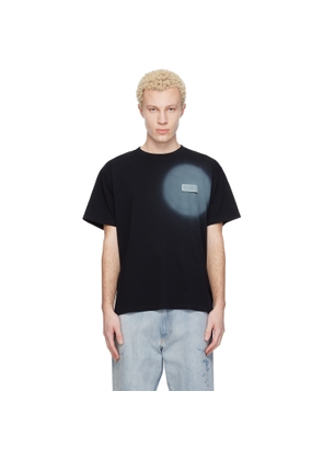 MM6 Maison Margiela Black Spray Print T-shirt