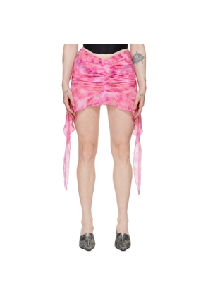 MISBHV Pink Camo Miniskirt
