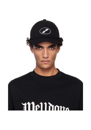 We11done Black Basic Symbol Cap