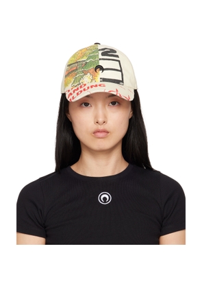 Marine Serre Off-White Regenerated Tote Bags Baseball Cap