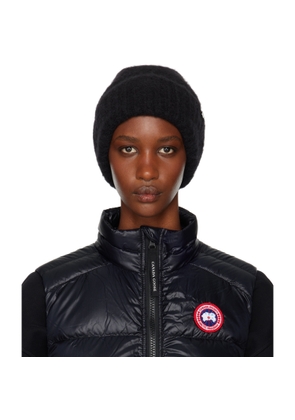 Canada Goose Black Alpaca Beanie