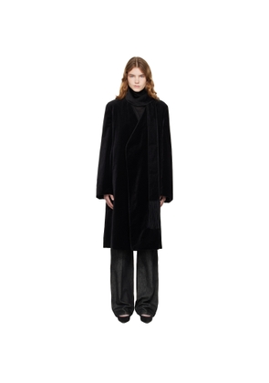 TOTEME Black Smoking Coat