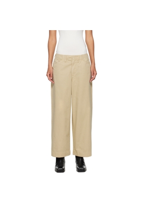 rag & bone Beige Banks Trousers