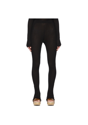 3.1 Phillip Lim Black Cotton Lounge Pants