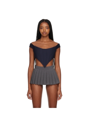 BONBOM Navy Bella Top