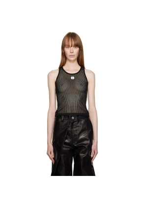 BONBOM Black Crewneck Tank Top