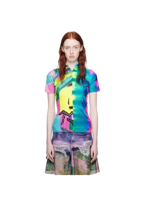 Conner Ives Multicolor Printed T-Shirt