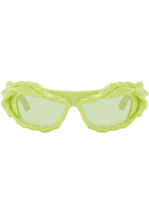 Ottolinger Green Twisted Sunglasses