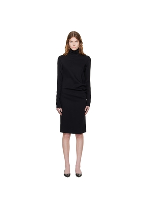 TOTEME Black Twist Minidress