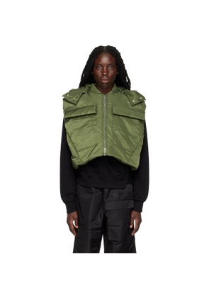 SPENCER BADU Khaki Insulated Vest