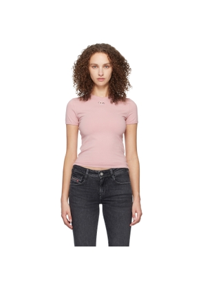 Diesel Pink T-Uncutieslong-Od T-shirt