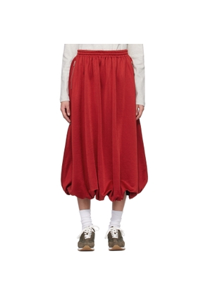 NEEDLES Red Balloon Track Midi Skirt