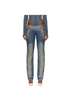 Miss Sixty Blue KNWLS Edition Tie Dye Jeans