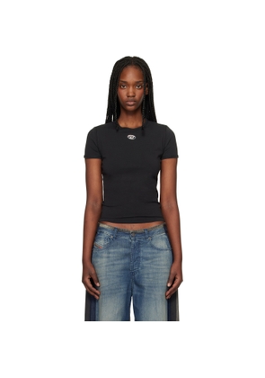Diesel Black T-Uncutieslong-Od T-shirt