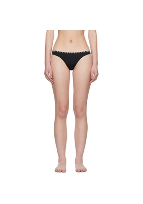 Nanushka Black Merve Bikini Bottom