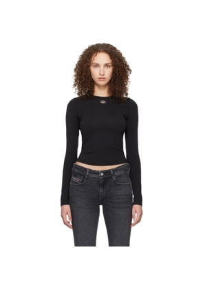 Diesel Black T-Uncutieslong-Ls-Od T-shirt