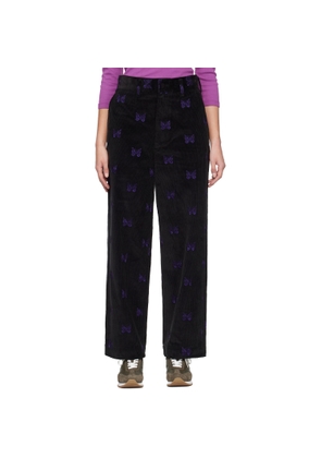 NEEDLES Black Straight Trousers