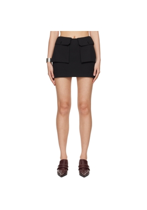 Beaufille Black Zeigler Miniskirt