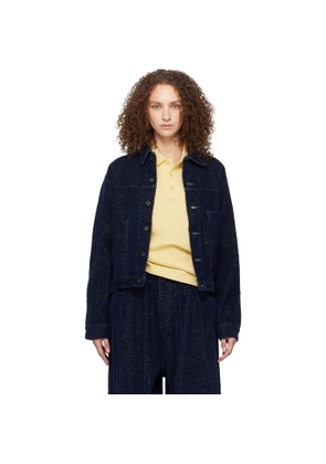 NEEDLES Navy Darts Bottom Jacket
