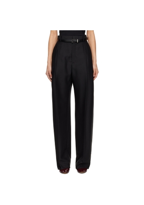 WARDROBE.NYC Black Light Mid Rise Trousers