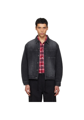 NEEDLES Black Darts Bottom Denim Jacket