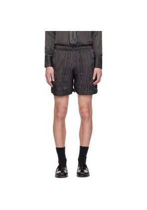 Ernest W. Baker Black Sport Shorts