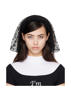 I'm Sorry by Petra Collins SSENSE Exclusive Black JennyFax Edition Sister Headband