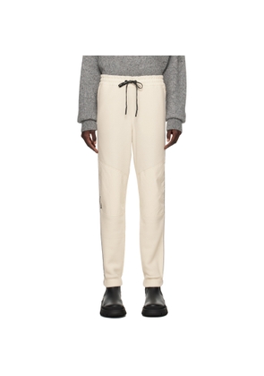 Moncler Grenoble Off-White Reflective Stripe Lounge Pants