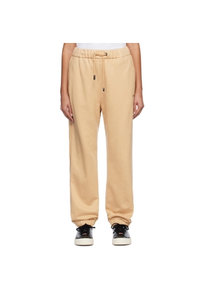 WOOYOUNGMI Beige Drawstring Lounge Pants