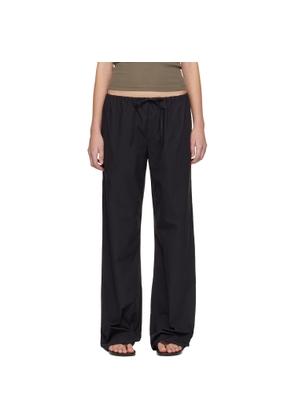 Matteau Black Drawcord Trousers