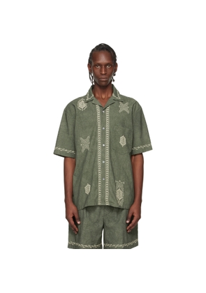 Isabel Marant Green Zekim Shirt