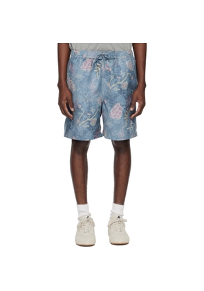 Isabel Marant Blue Hydra Swim Shorts