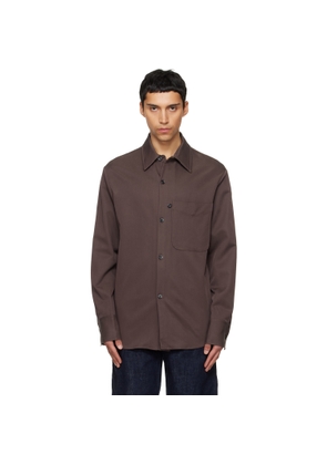 NULLUS Brown Violin Shirt