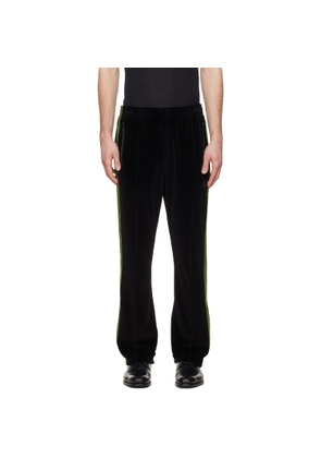 NEEDLES Black Narrow Track Pants