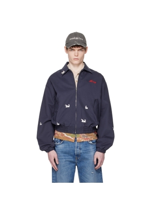Carne Bollente Navy Hareington Horny Jacket
