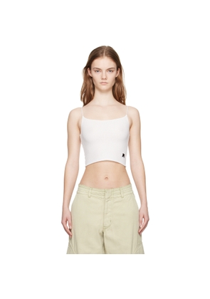 Rhude SSENSE Exclusive White Tank Top