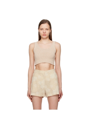 Holzweiler Beige Cenci Tank Top
