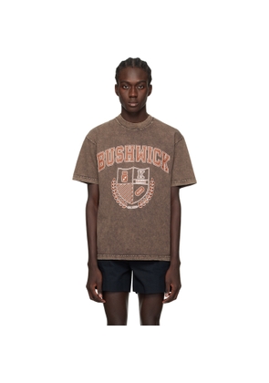 K.NGSLEY Brown 'BUSHWICK' T-Shirt