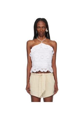 Isabel Marant Etoile White Prisha Top