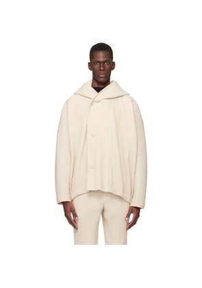 HOMME PLISSÉ ISSEY MIYAKE Beige Monthly Colors March Jacket