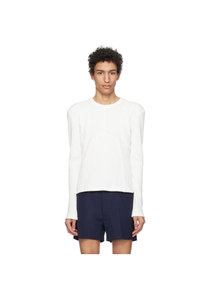 K.NGSLEY White Dani Long Sleeve T-Shirt