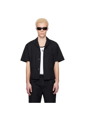 Ernest W. Baker Black Tailoring Shirt