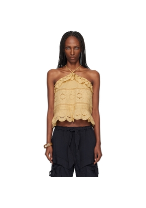 Isabel Marant Etoile Tan Prisha Top