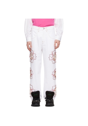 BLUEMARBLE White Embroidered Jeans
