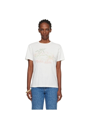 Isabel Marant Etoile Off-White Zewel Summer Souvenir T-shirt