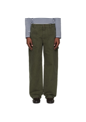 Isabel Marant Khaki Albo Trousers