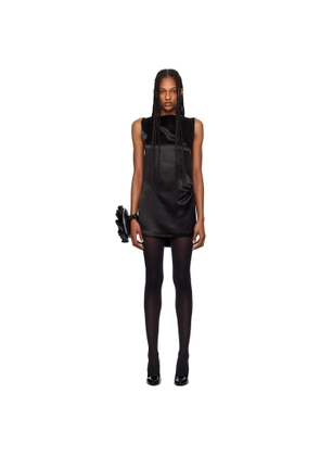 Jean Paul Gaultier Black 'The Satin' Minidress