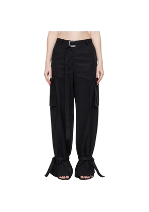 The Attico Black Long Trousers