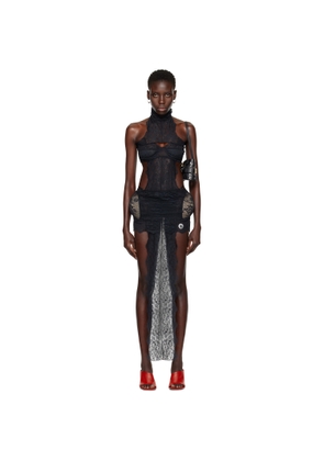 Jean Paul Gaultier Black Shayne Oliver Edition Minidress