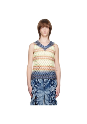 PONDER.ER Multicolor V-Neck Vest
